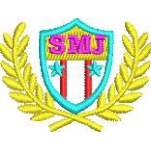 SMJ徽章与橄榄枝图案