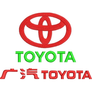 丰田汽车标志与广汽丰田标识