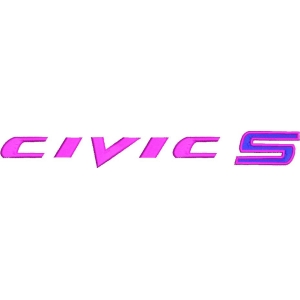 粉色Civic
