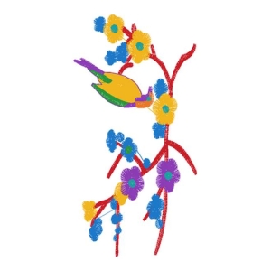 鸟梅花