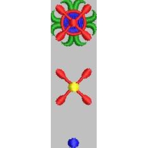 三色几何图形排列