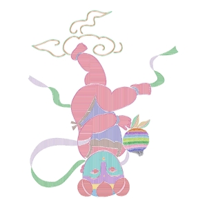 中式仙桃男孩