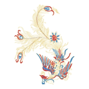 凤凰绳绣