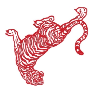 卡通虎图案