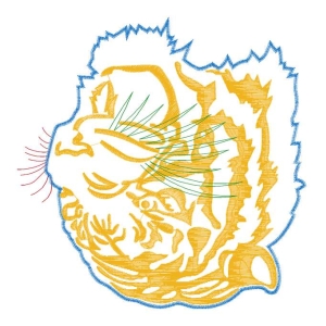 虎头图案