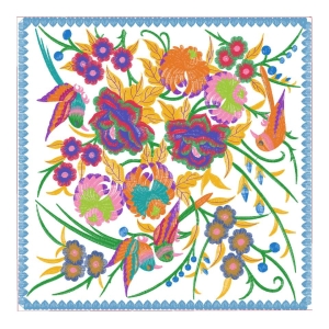 美丽花鸟