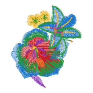 简约花卉