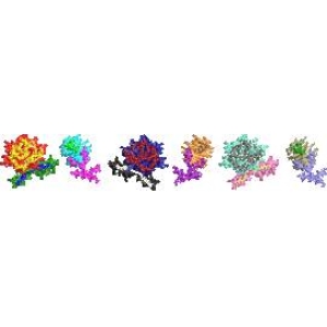 分子结构可视化图示