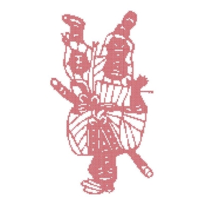 古代人物十字绣