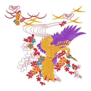 仙鹤图案