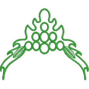 绿色藤蔓装饰图案