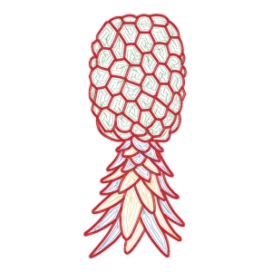 珠片菠萝