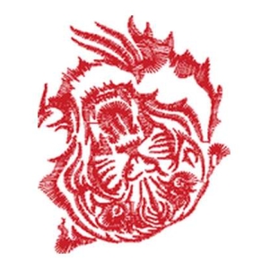 虎头图案