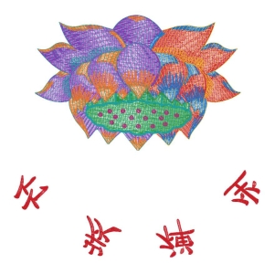 莲花禅意佛像