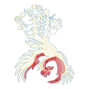 凤凰珠绣