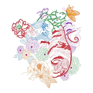 美丽花卉
