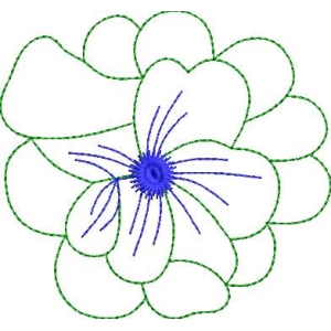 花朵刺绣图案设计