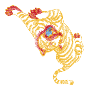老虎图案