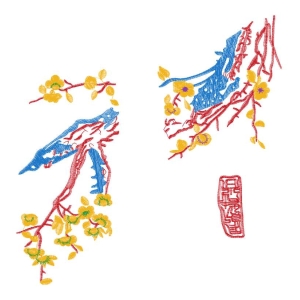 中式梅花
