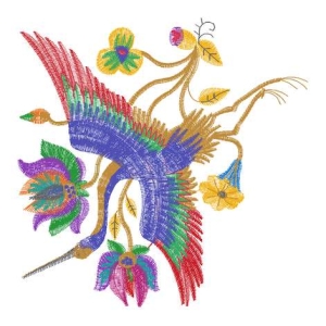 仙鹤美丽花卉