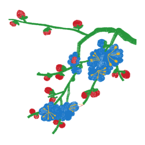 美丽花卉
