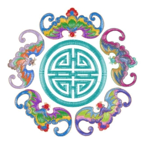 中式蝙蝠吉祥