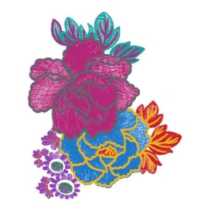 美丽花卉