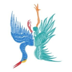仙鹤图案