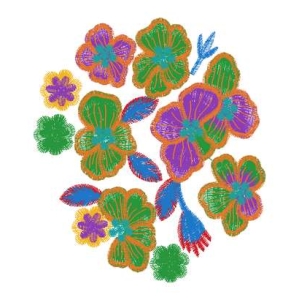 美丽花卉