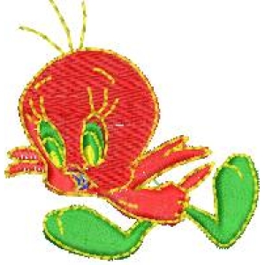 红色小鸡卡通形象