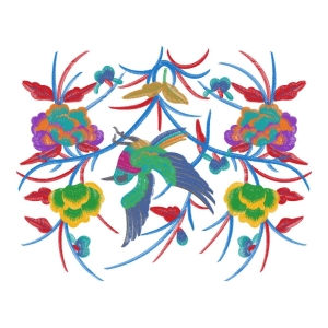 美丽花鸟