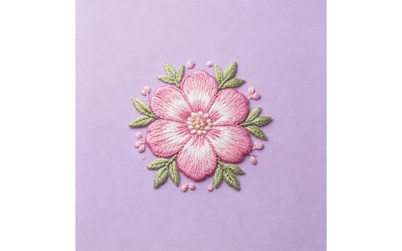 小圆花朵贴片