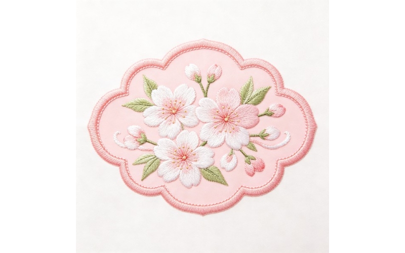 云纹领花