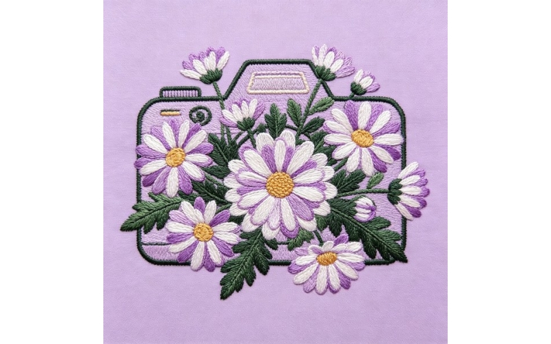 相机形花片_翠菊