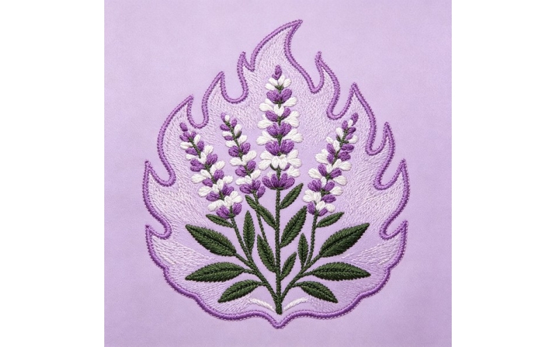 火焰形花片_松虫草