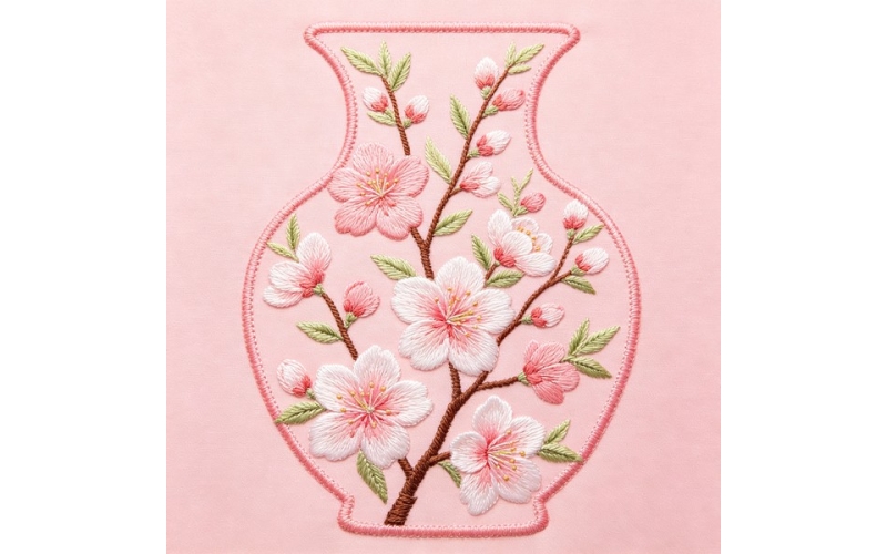 宝瓶形领花