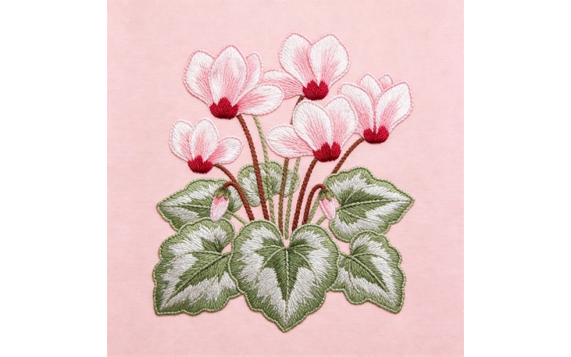 球茎形花片_仙客来