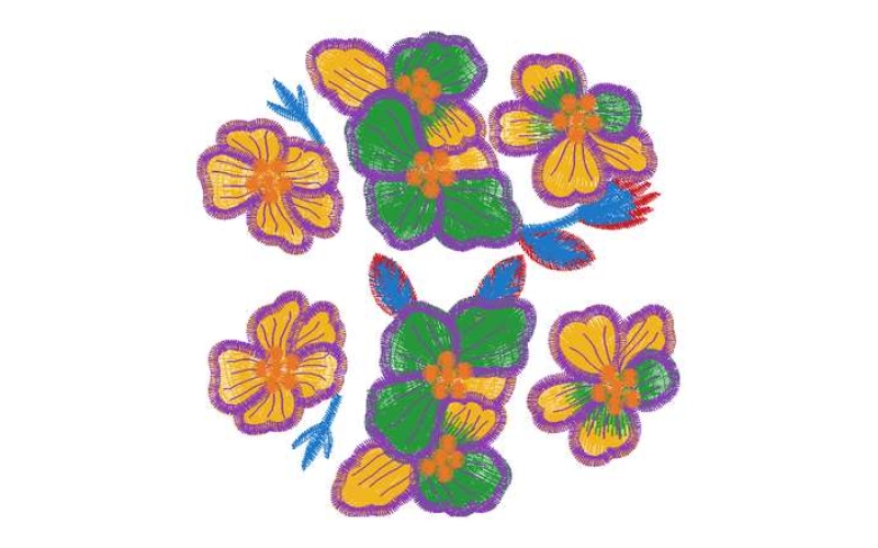 美丽花卉