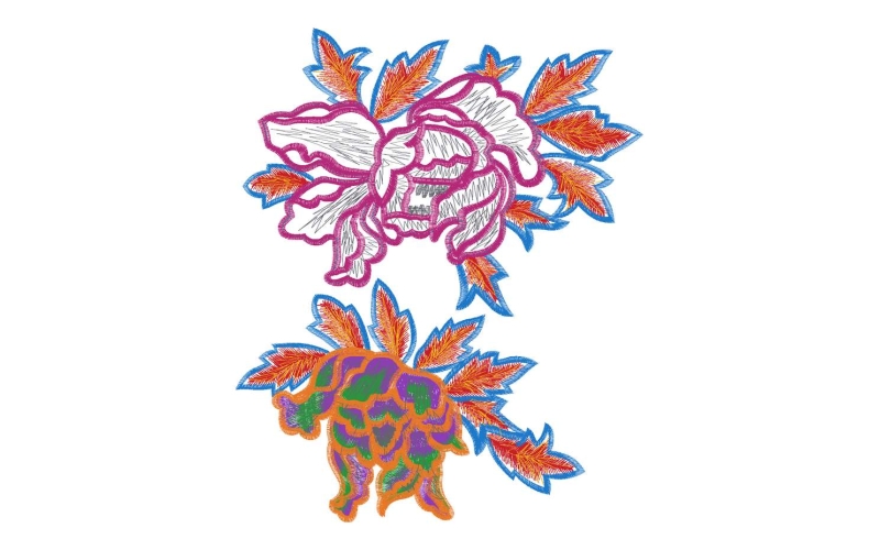 美丽花卉