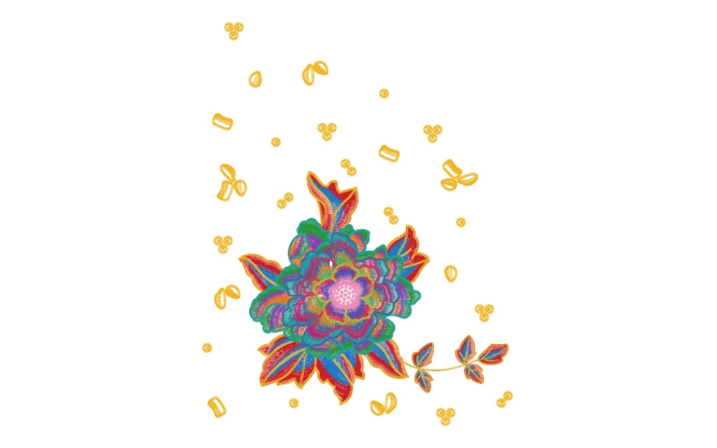 美丽花卉