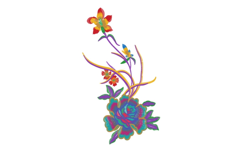 美丽花卉