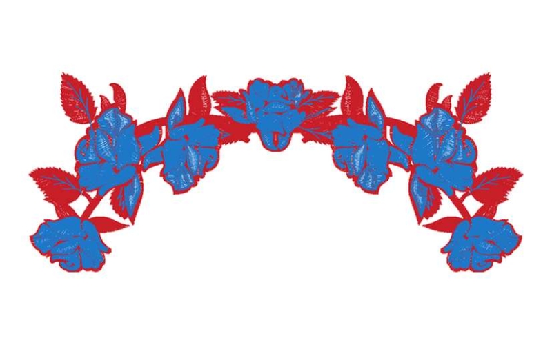 接花图案