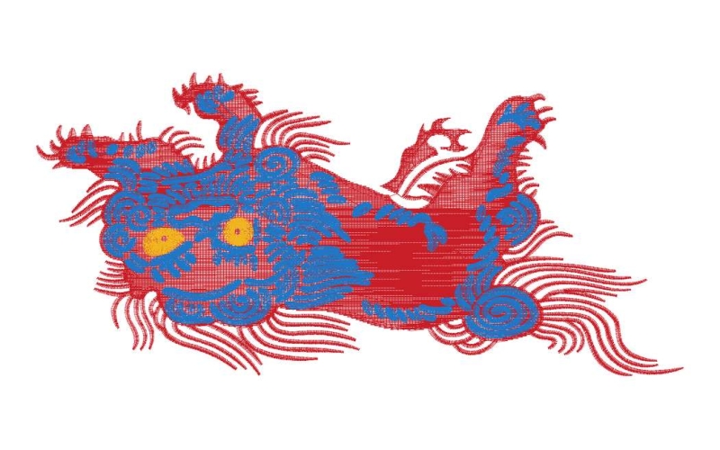 中式独角兽吉祥