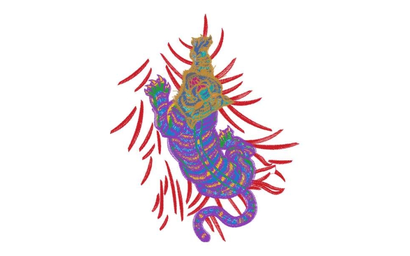 老虎图案