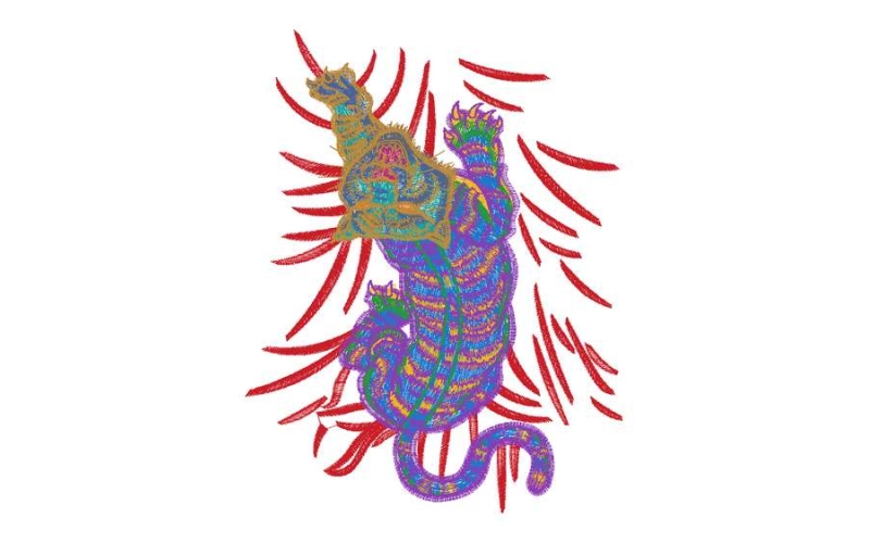 老虎图案