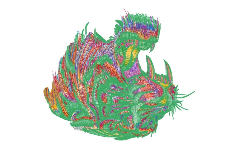 老虎图案