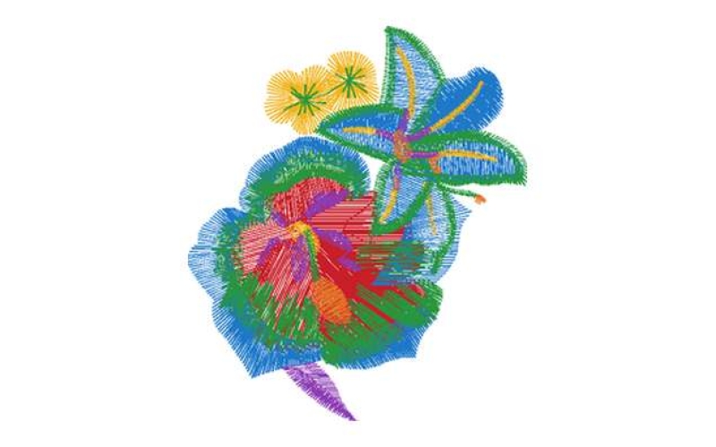 简约花卉