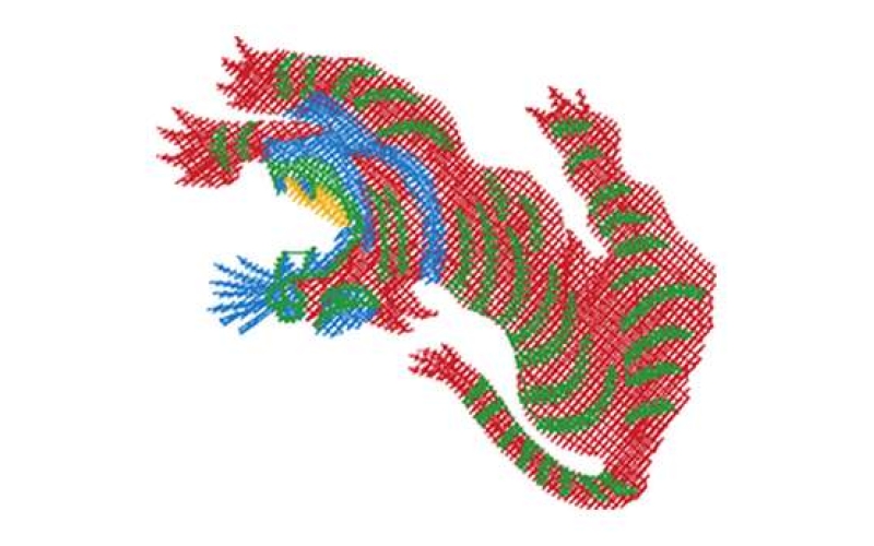 老虎图案