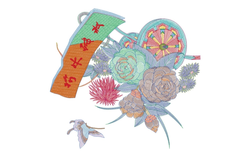 花开富贵美丽花卉