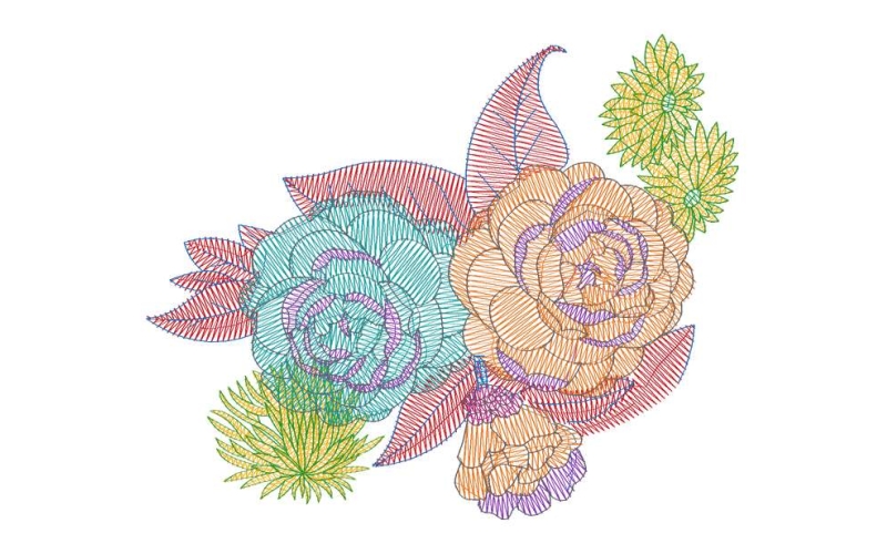 美丽花卉